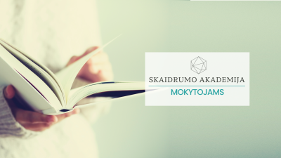 Skaidrumo akademija mokytojams